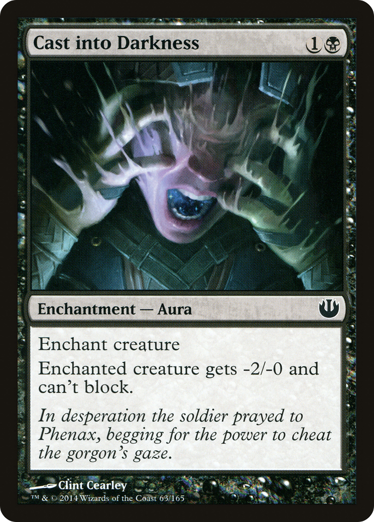 Cast into Darkness (JOU-063) (Foil)