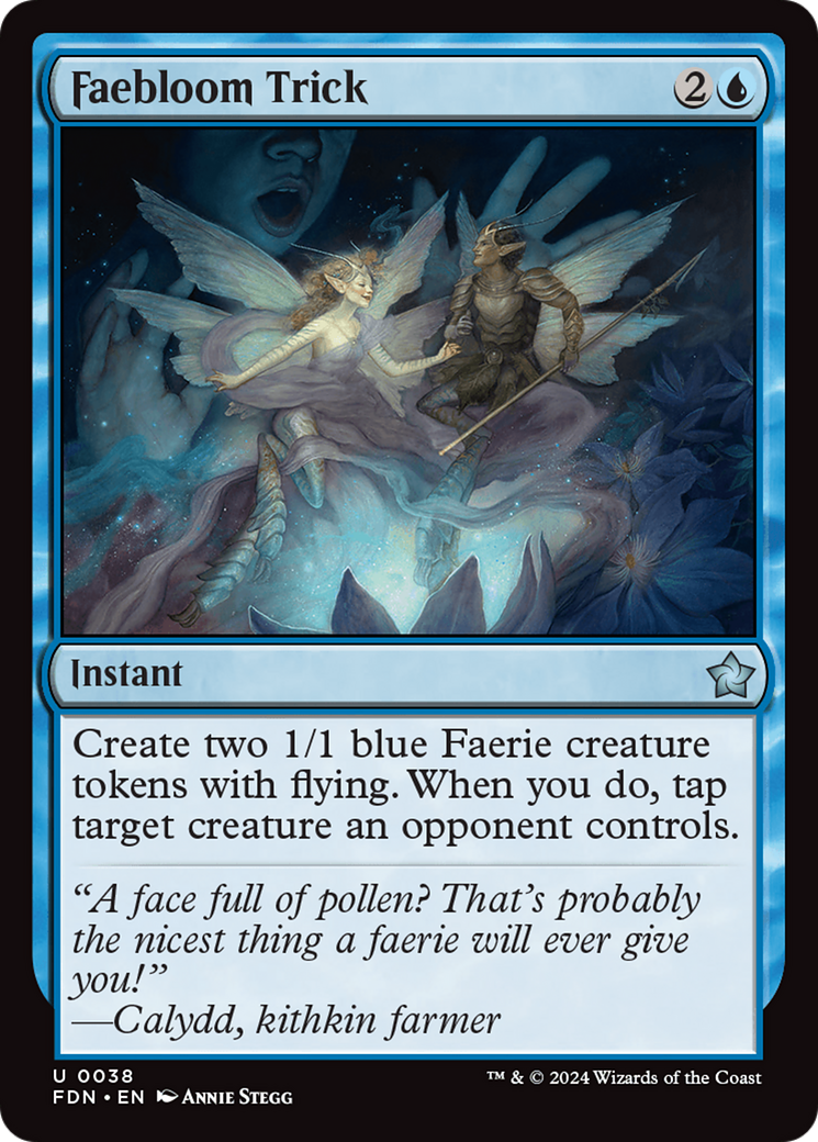 Faebloom Trick (FDN-038) (Foil)