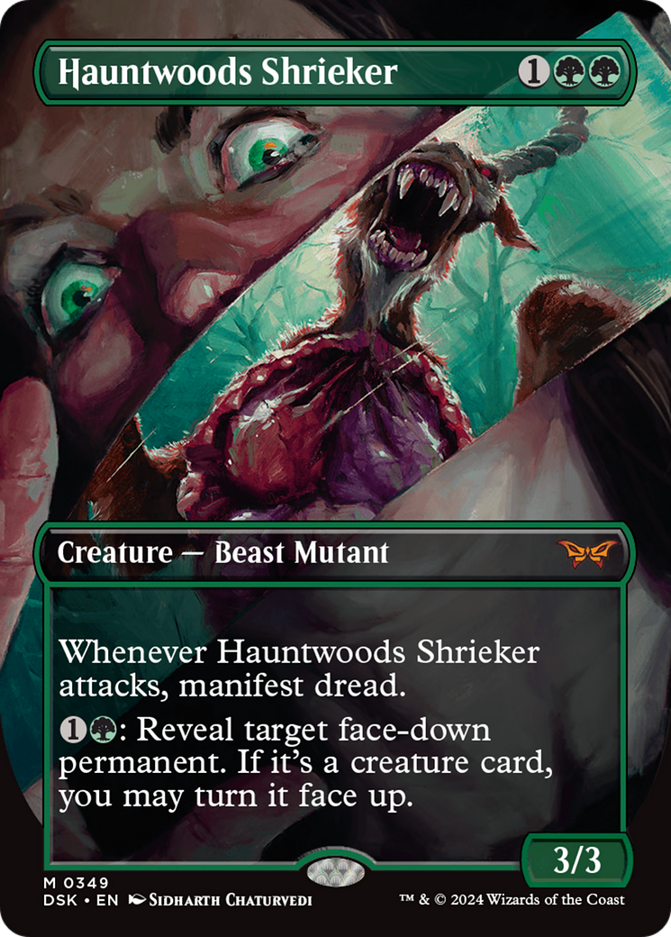 Hauntwoods Shrieker (DSK-349) (Borderless) (Foil)
