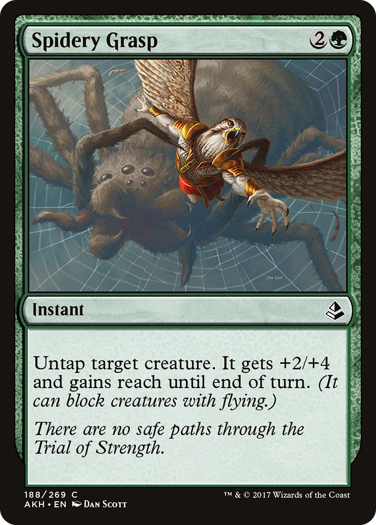 Spidery Grasp (AKH-188) (Foil)