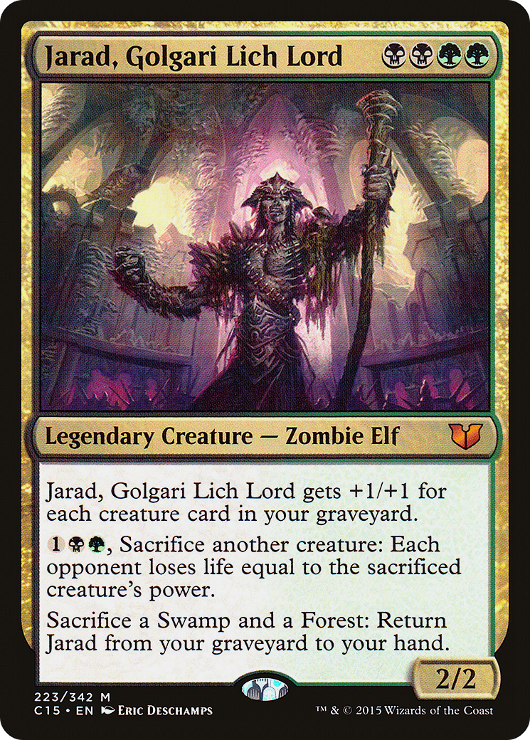 Jarad, Golgari Lich Lord (C15-223)