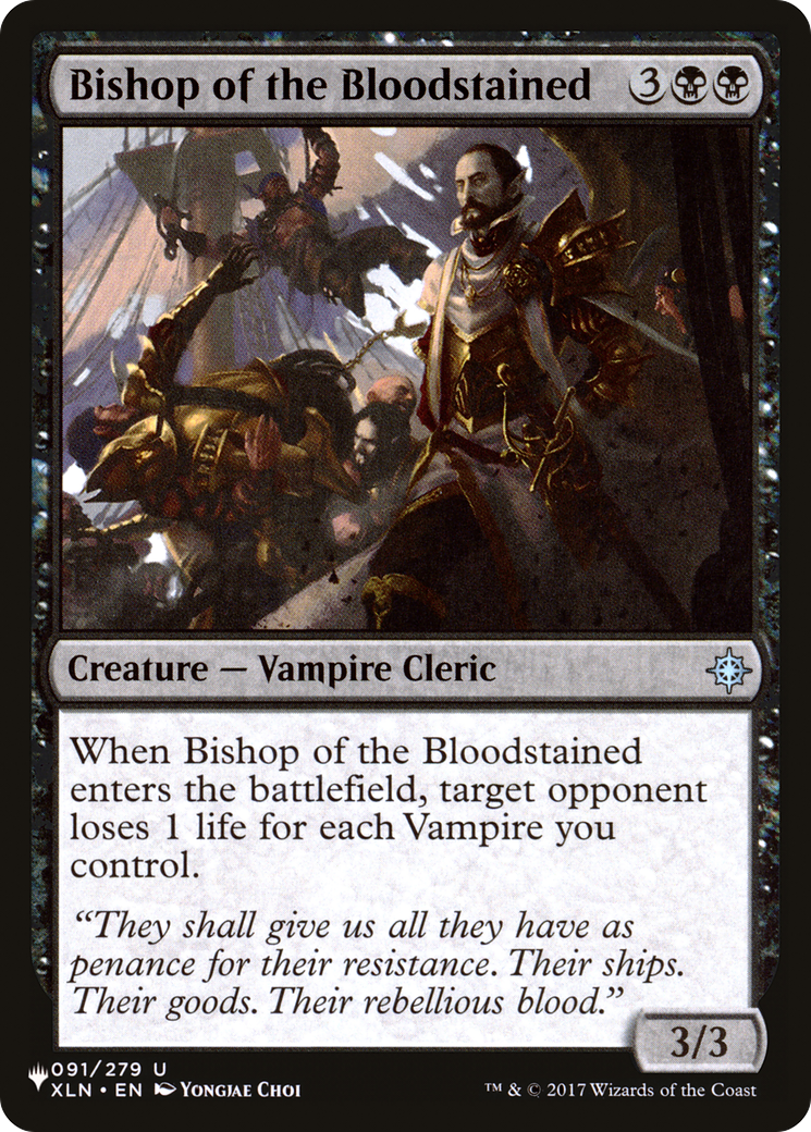 Bishop of the Bloodstained (LIST-XLN-91)