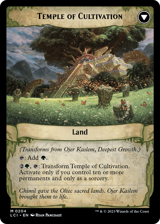 Ojer Kaslem, Deepest Growth // Temple of Cultivation (LCI-204) (Foil)