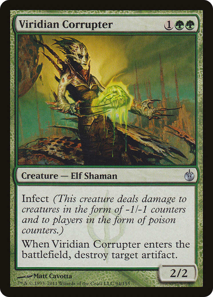 Viridian Corrupter (MBS-094) (Foil)