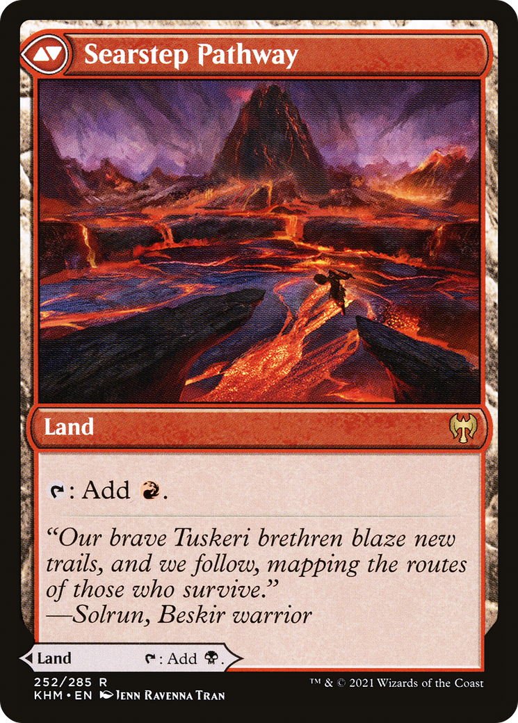 Blightstep Pathway // Searstep Pathway (KHM-252) (Foil)