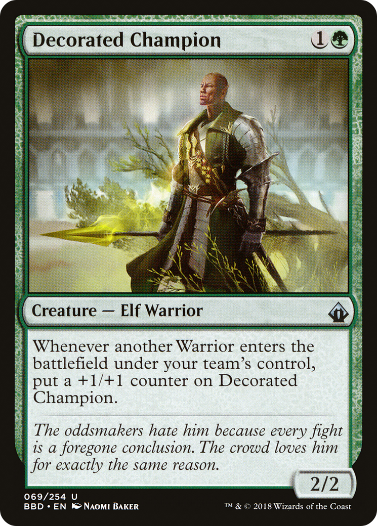 Decorated Champion (BBD-069) (Foil)