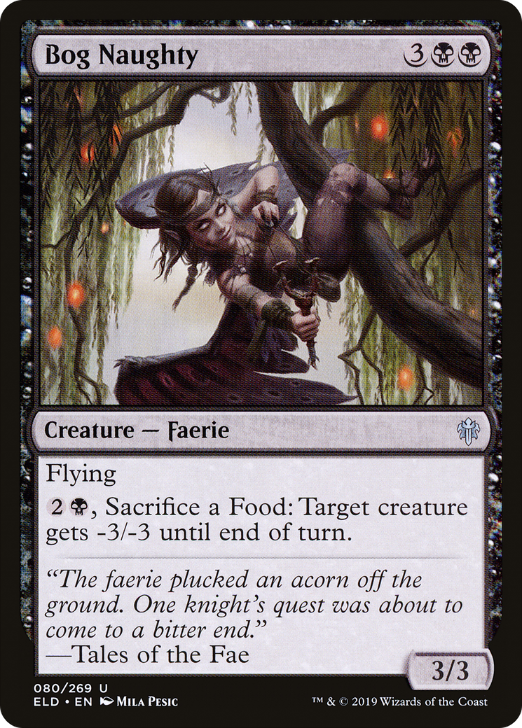 Bog Naughty (ELD-080) (Foil)