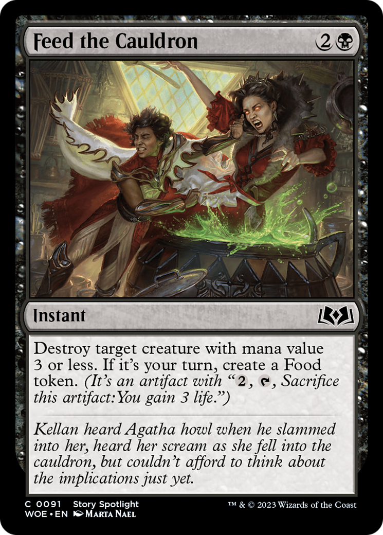 Feed the Cauldron (WOE-091) (Foil)