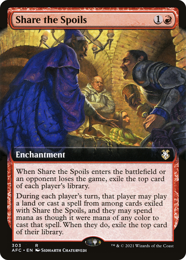 Share the Spoils (AFC-303) (Extended Art)