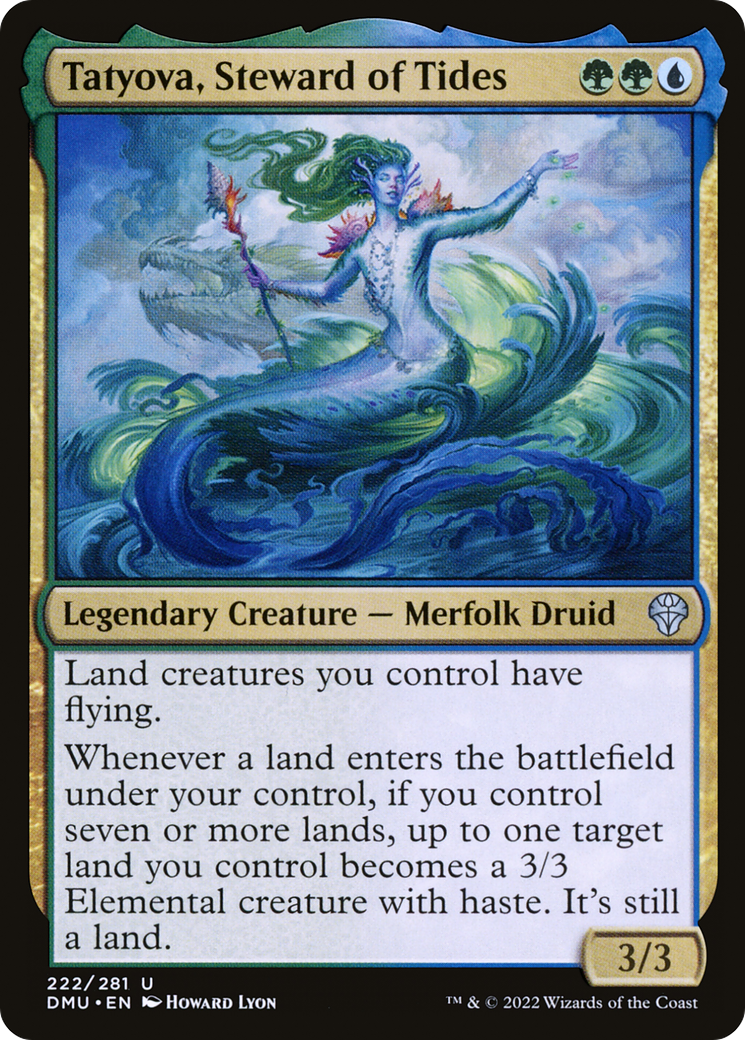 Tatyova, Steward of Tides (DMU-222) (Foil)