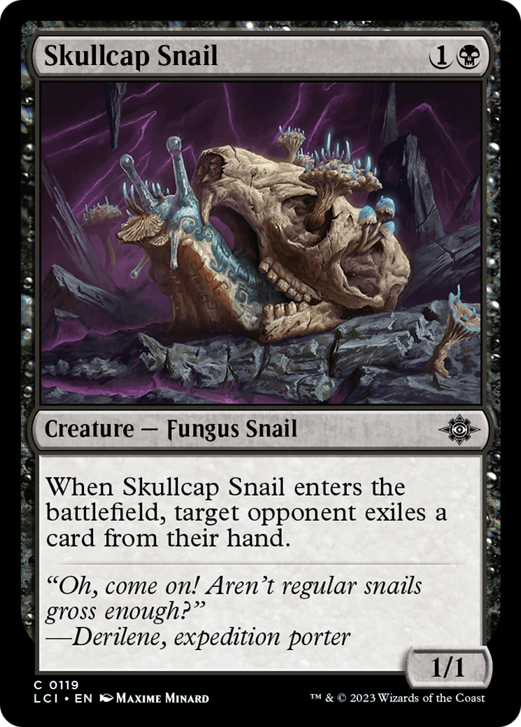 Skullcap Snail (LCI-119) (Foil)