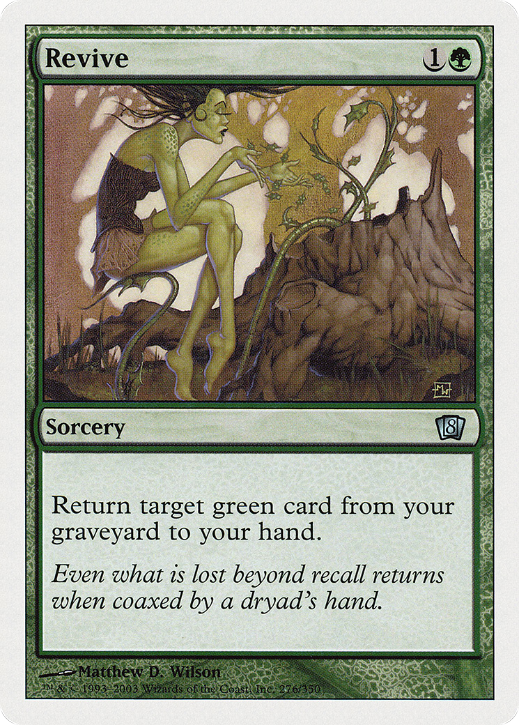Revive (8ED-276) (Foil)