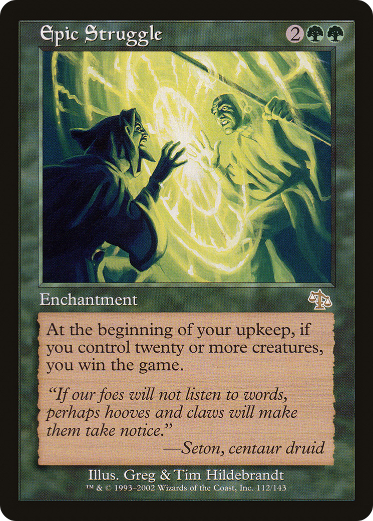Epic Struggle (JUD-112) (Foil)