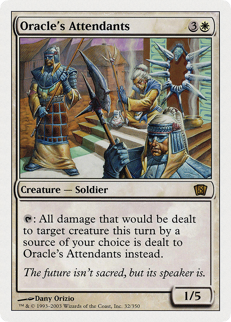 Oracle's Attendants (8ED-032) (Foil)