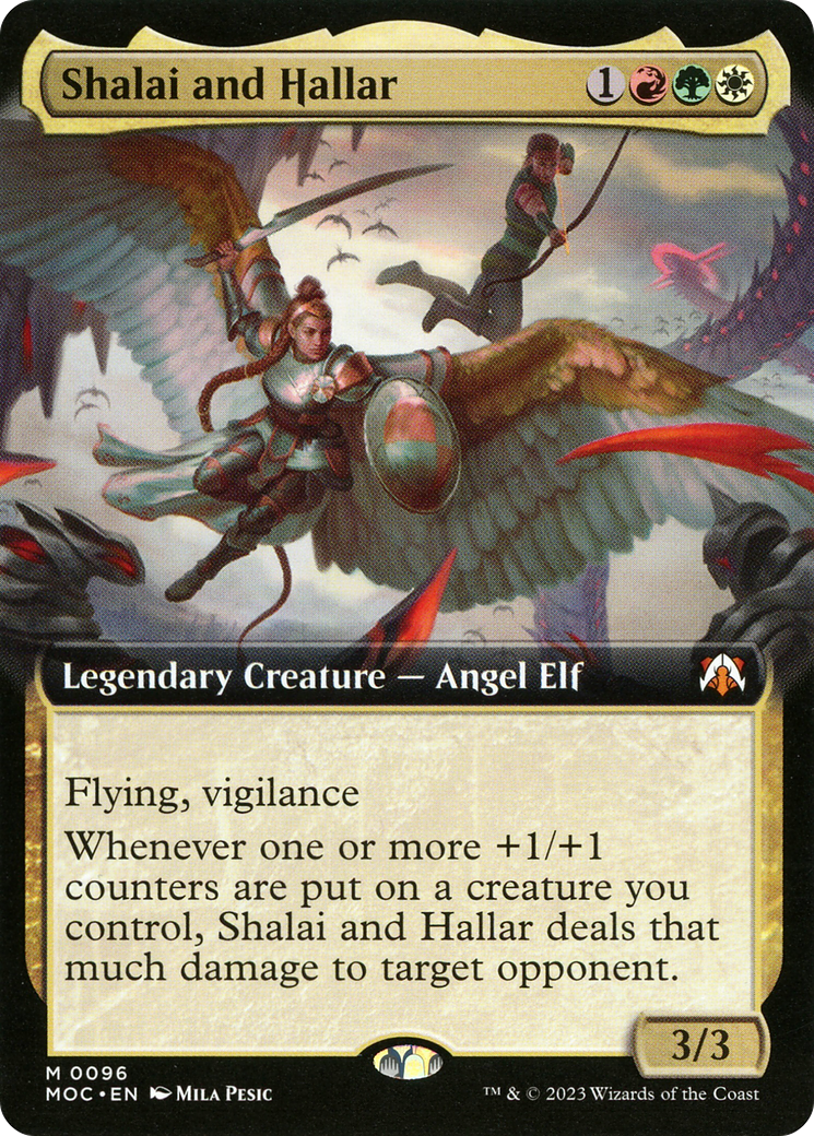 Shalai and Hallar (MOC-096) (Extended Art) (Foil)