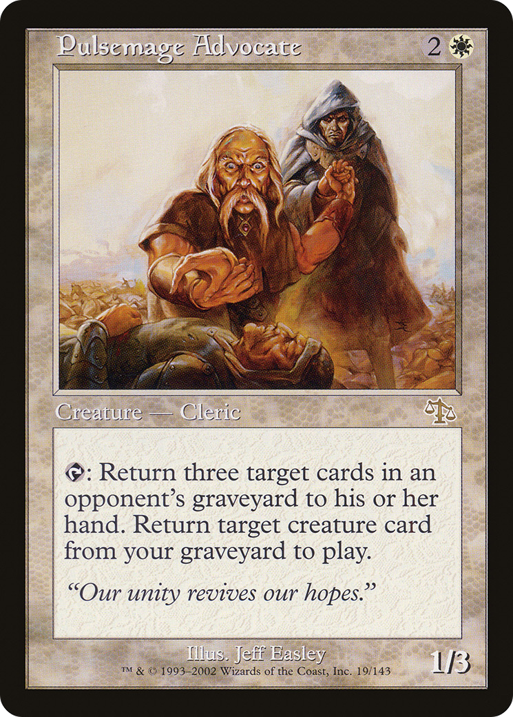 Pulsemage Advocate (JUD-019) (Foil)