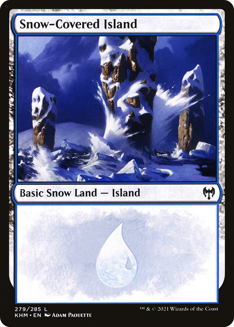 Snow-Covered Island (KHM-279) (Foil)