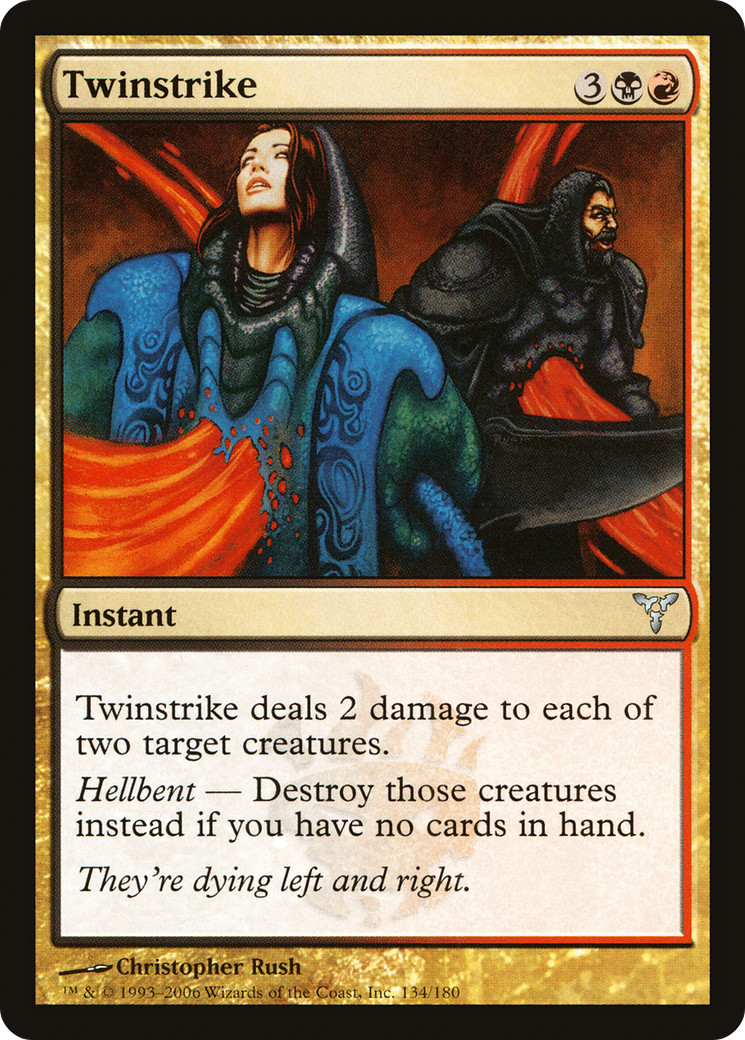 Twinstrike (DIS-134) (Foil)