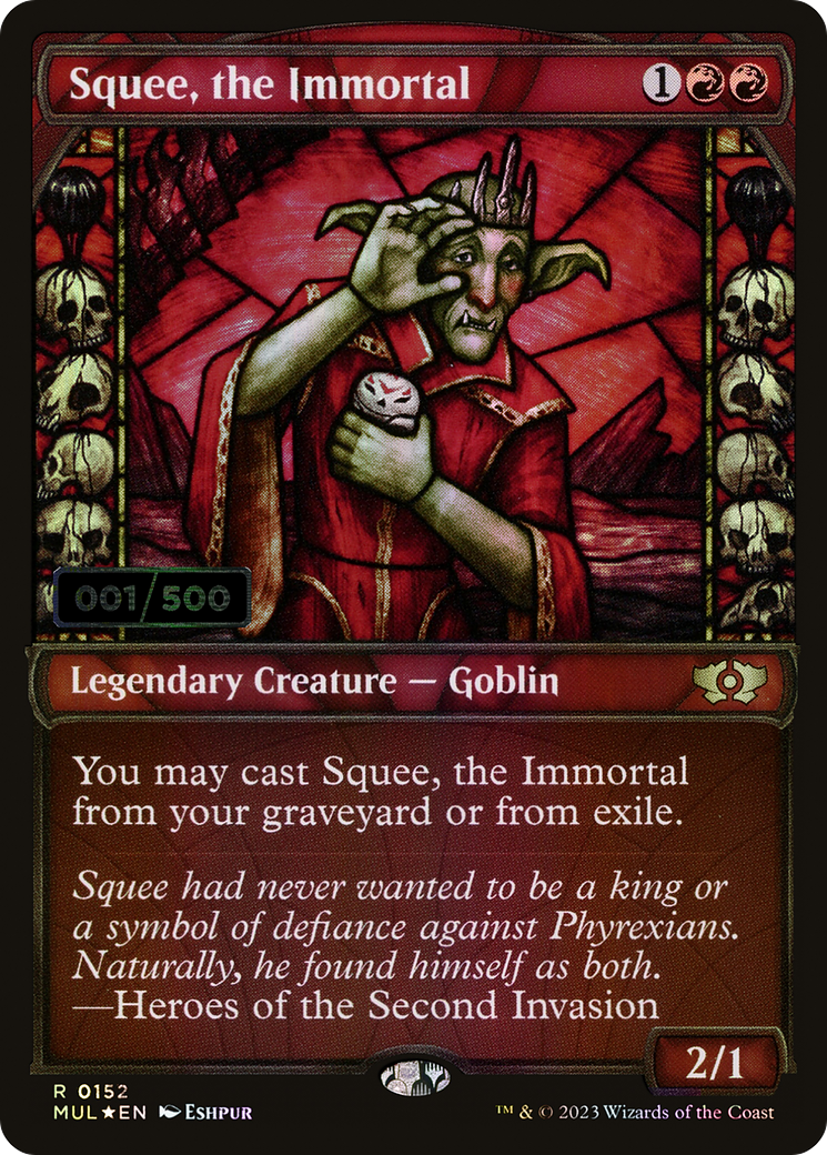 Squee, the Immortal (MUL-152Z) (Showcase) (Foil) (Serialized)