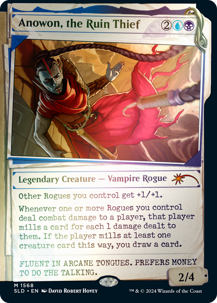 Anowon, the Ruin Thief (SLD-1568★) (Showcase) (Foil)