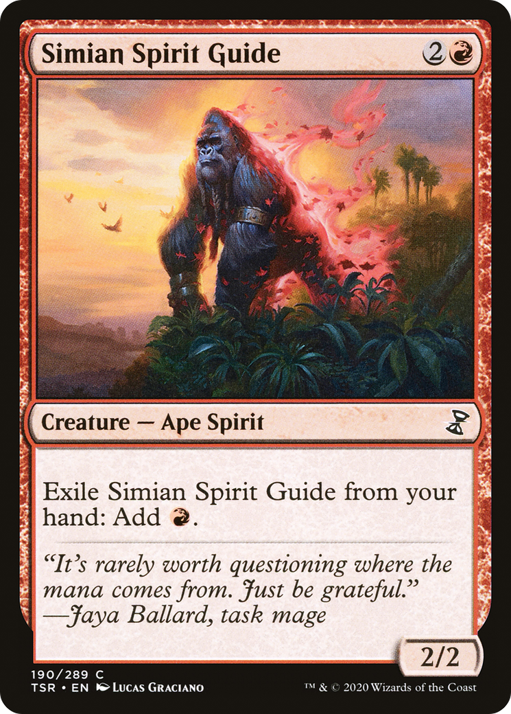 Simian Spirit Guide (TSR-190) (Foil)