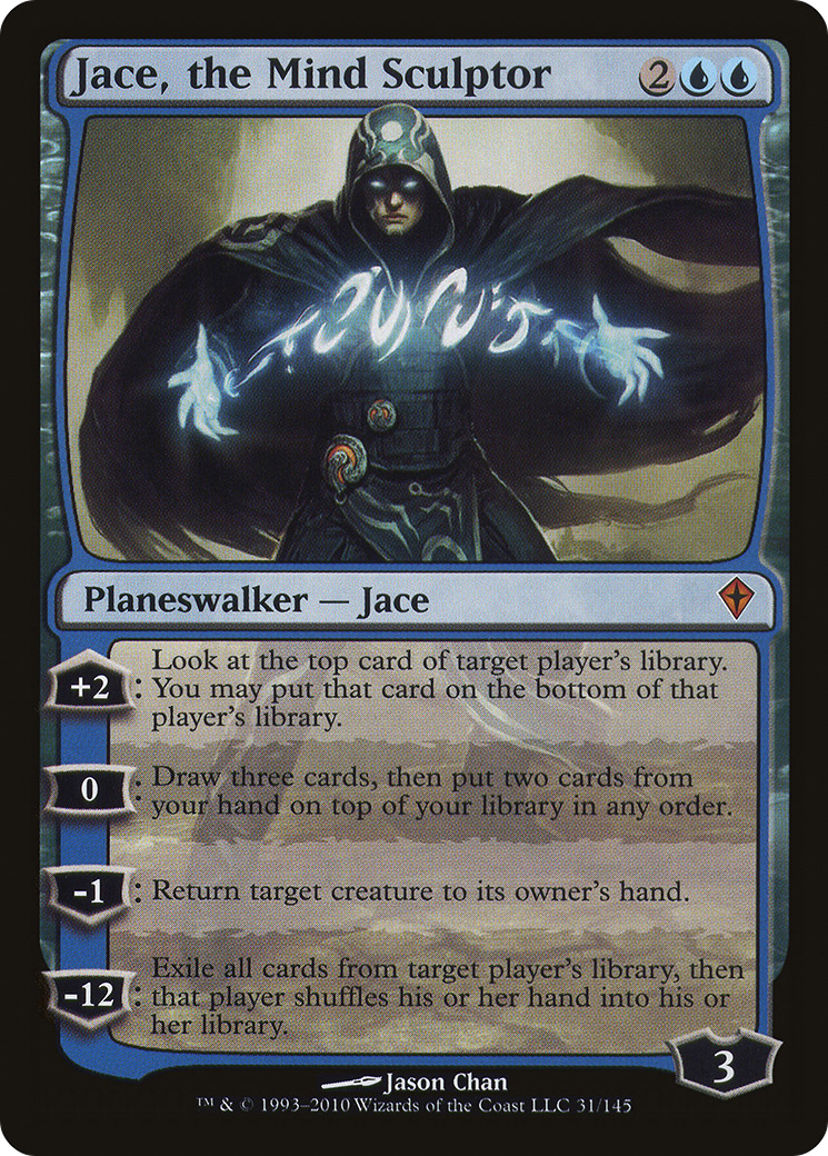 Jace, the Mind Sculptor (WWK-031) (Foil)