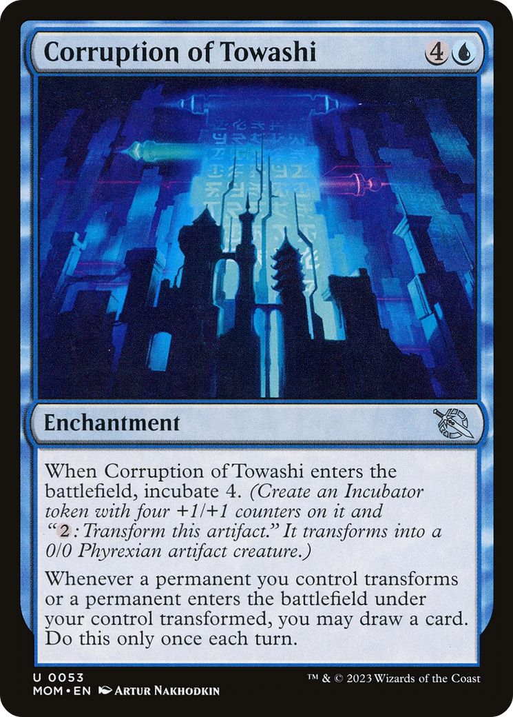 Corruption of Towashi (MOM-053) (Foil)