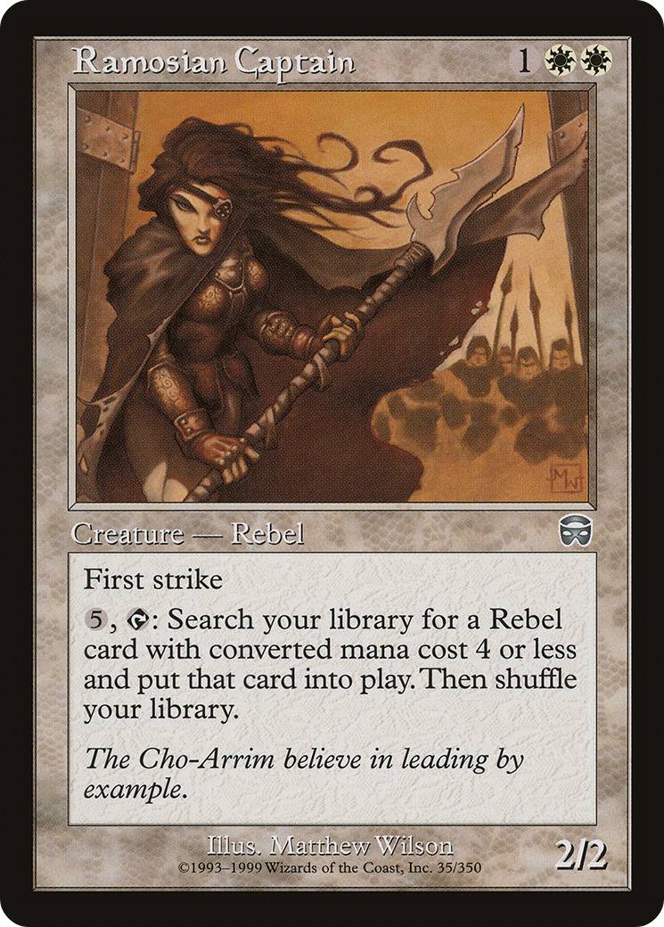 Ramosian Captain (MMQ-035)
