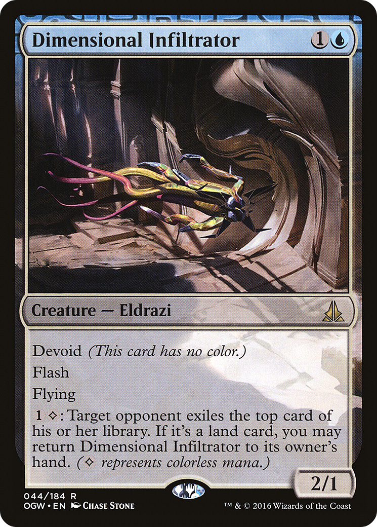 Dimensional Infiltrator (OGW-044) (Foil)