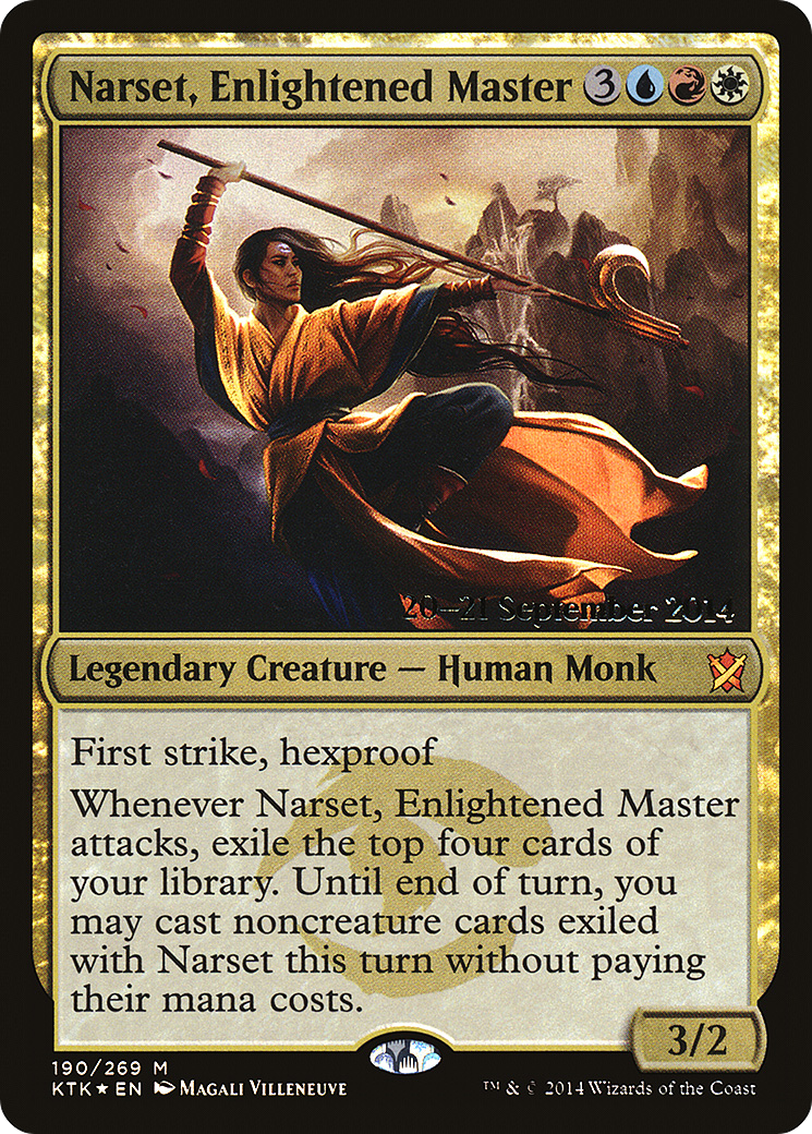 Narset, Enlightened Master (PRE-190S) (Foil)
