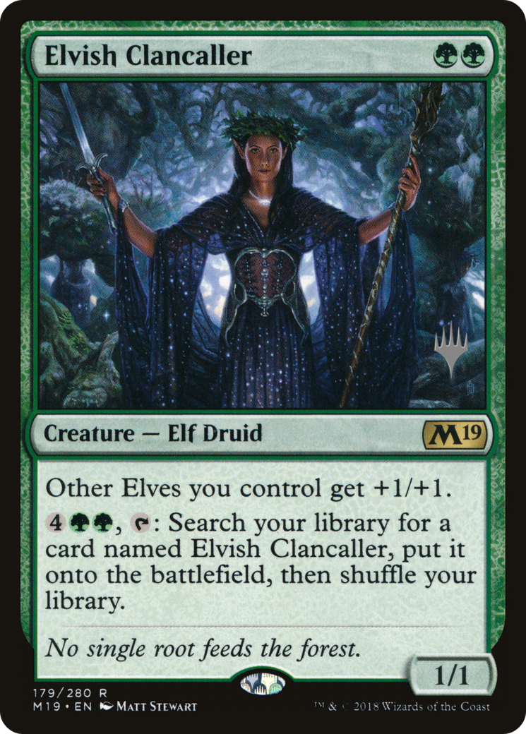 Elvish Clancaller (PPM20-179P) (Foil)