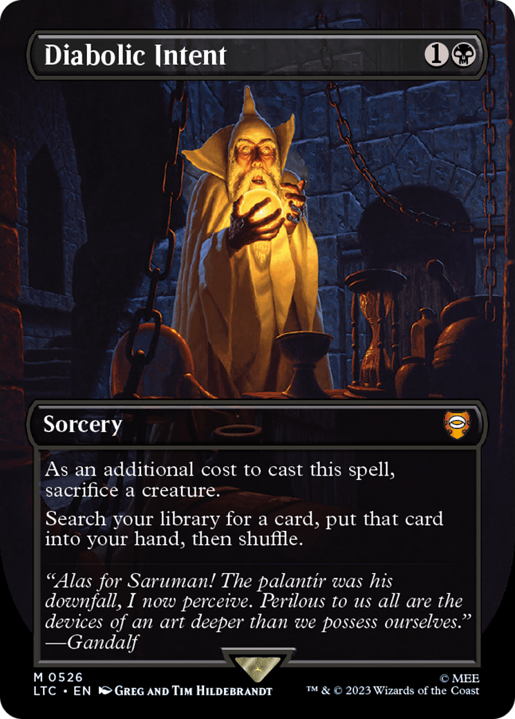 Diabolic Intent (LTC-526) (Borderless) (Foil)