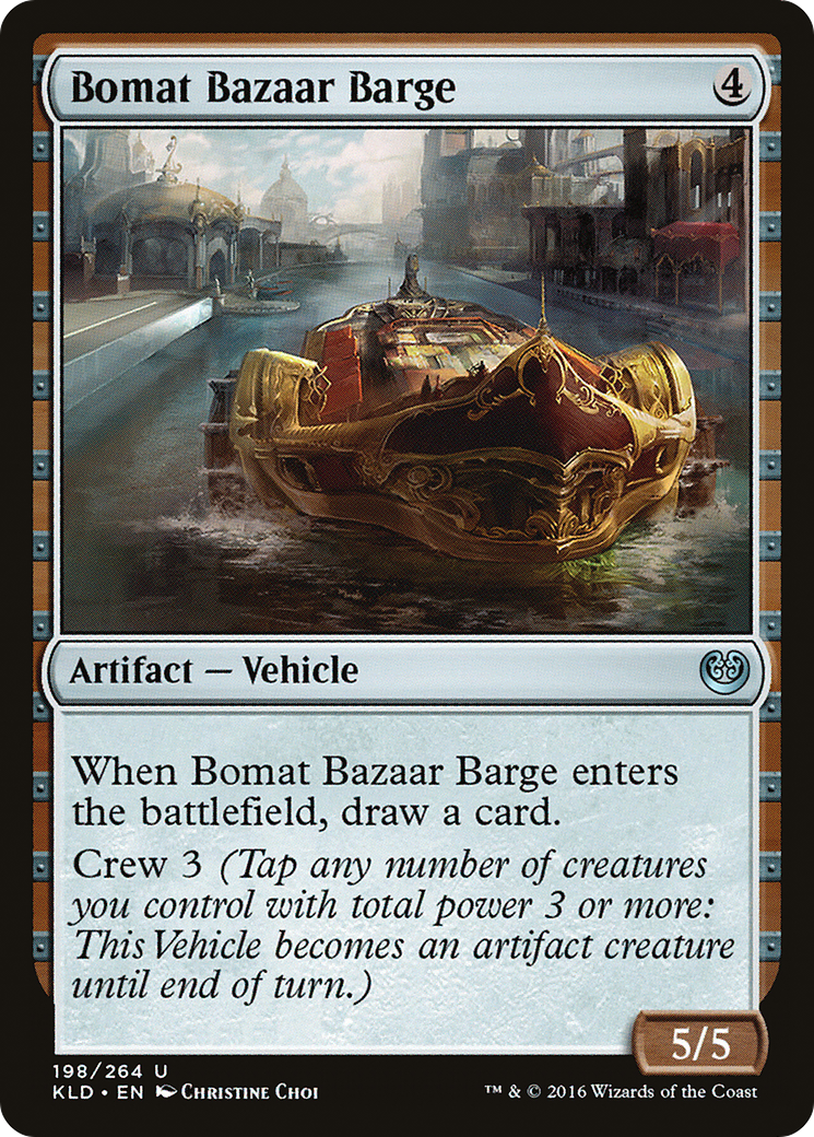 Bomat Bazaar Barge (KLD-198) (Foil)