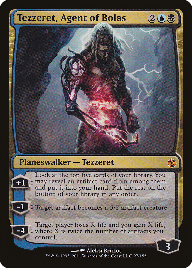Tezzeret, Agent of Bolas (MBS-097) (Foil)