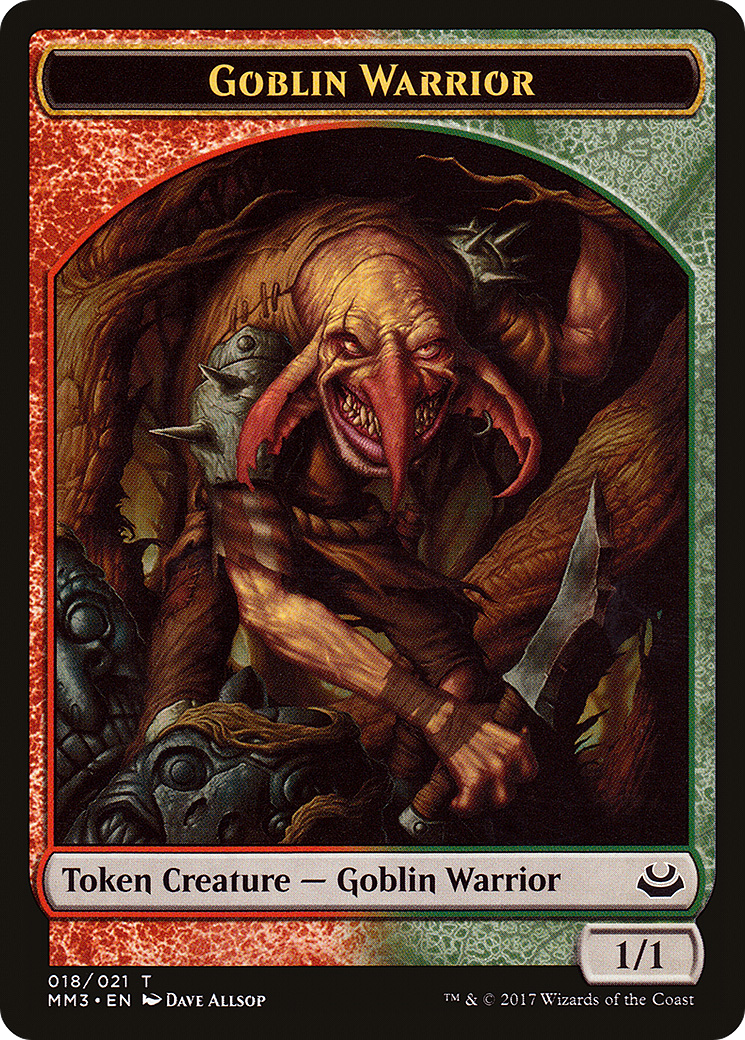 Goblin Warrior Token (MM3-018)
