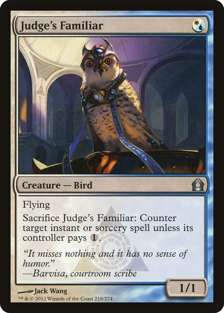 Judge's Familiar (RTR-218)