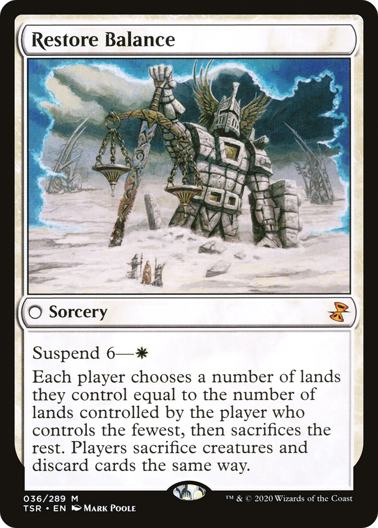 Restore Balance (TSR-036) (Foil)