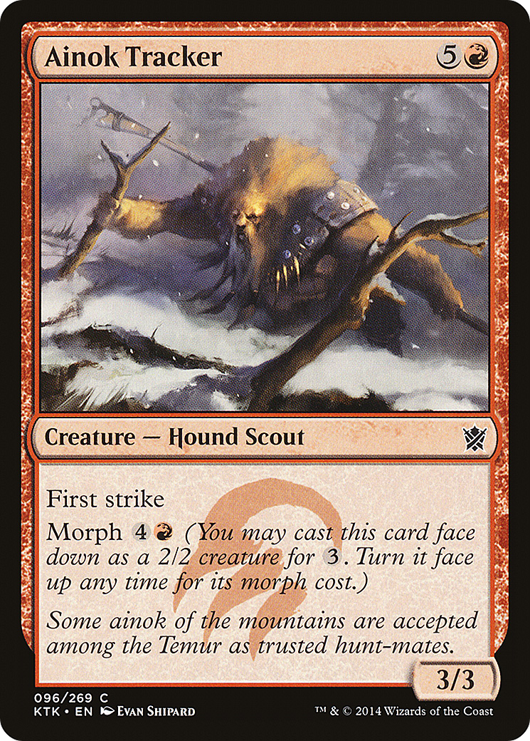 Ainok Tracker (KTK-096) (Foil)