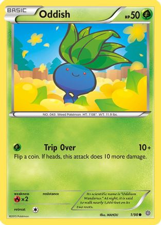 Oddish (AOR-001) (Reverse Holofoil)