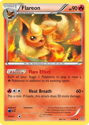 Flareon (AOR-013) (Reverse Holofoil)