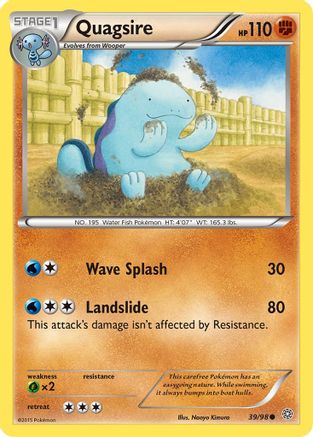 Quagsire (AOR-039) (Reverse Holofoil)