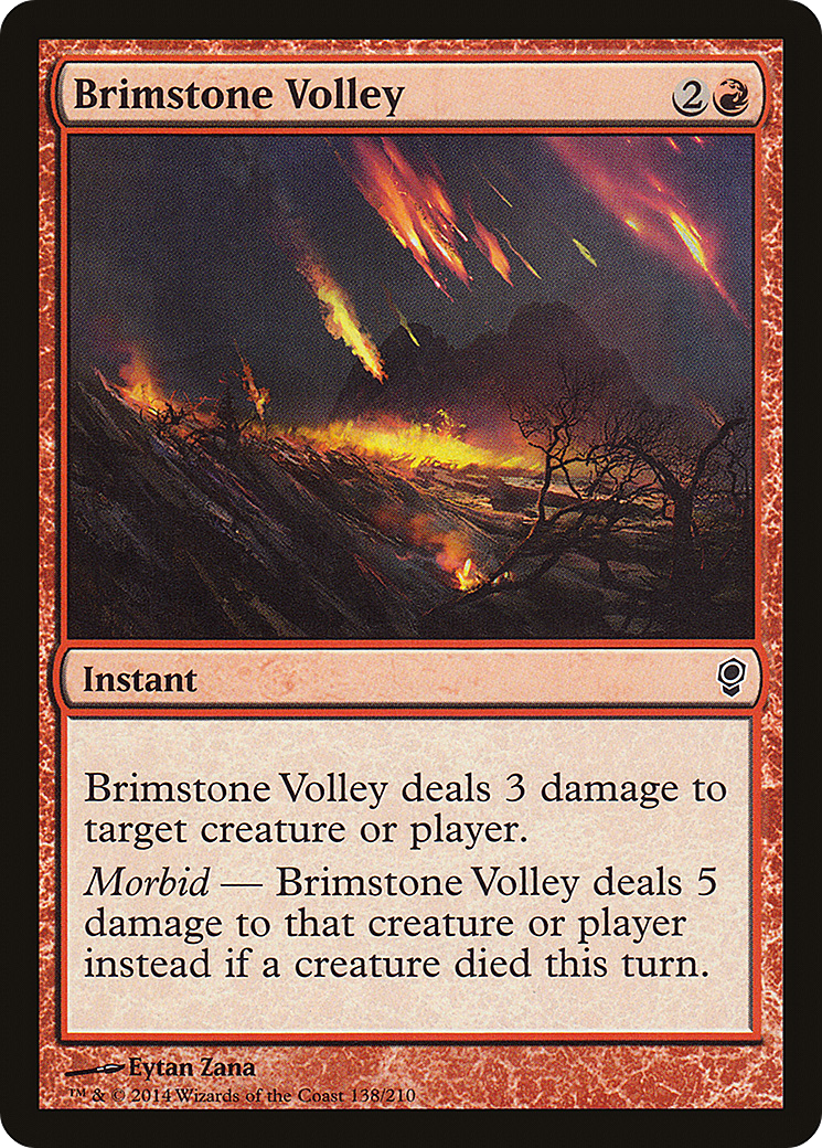 Brimstone Volley (CNS-138) (Foil)
