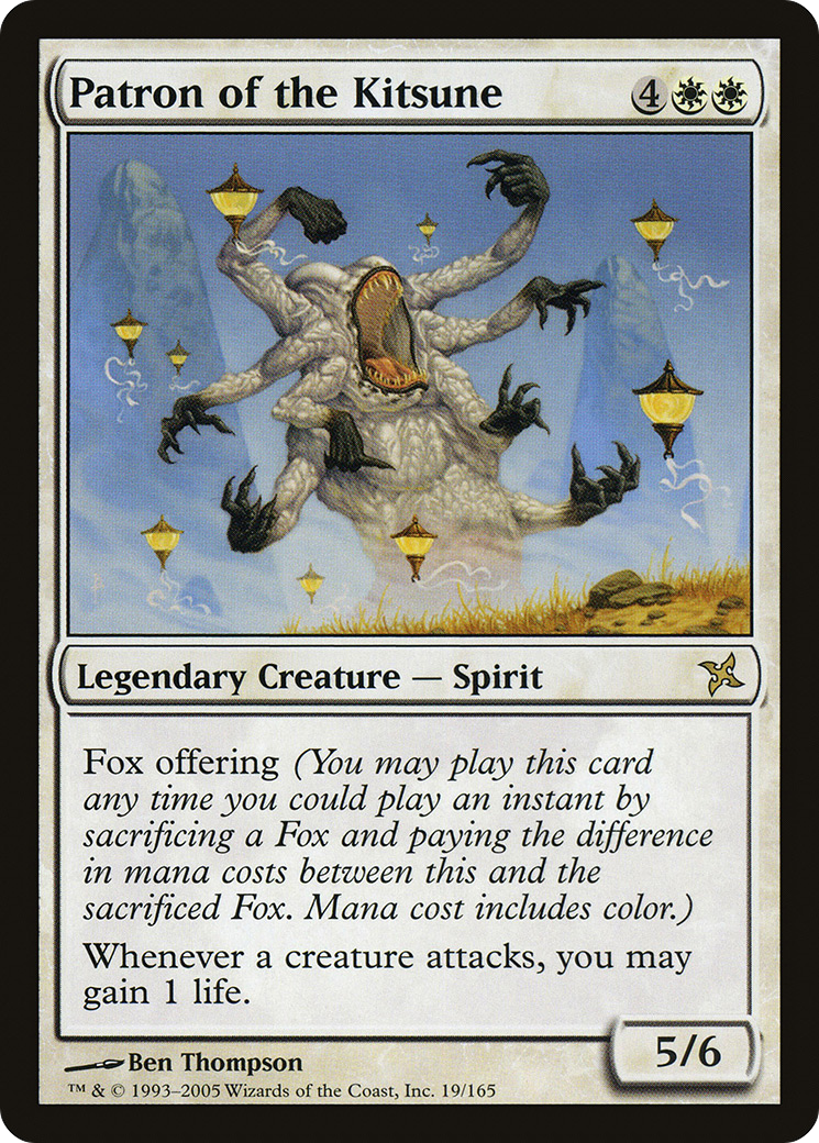 Patron of the Kitsune (BOK-019) (Foil)