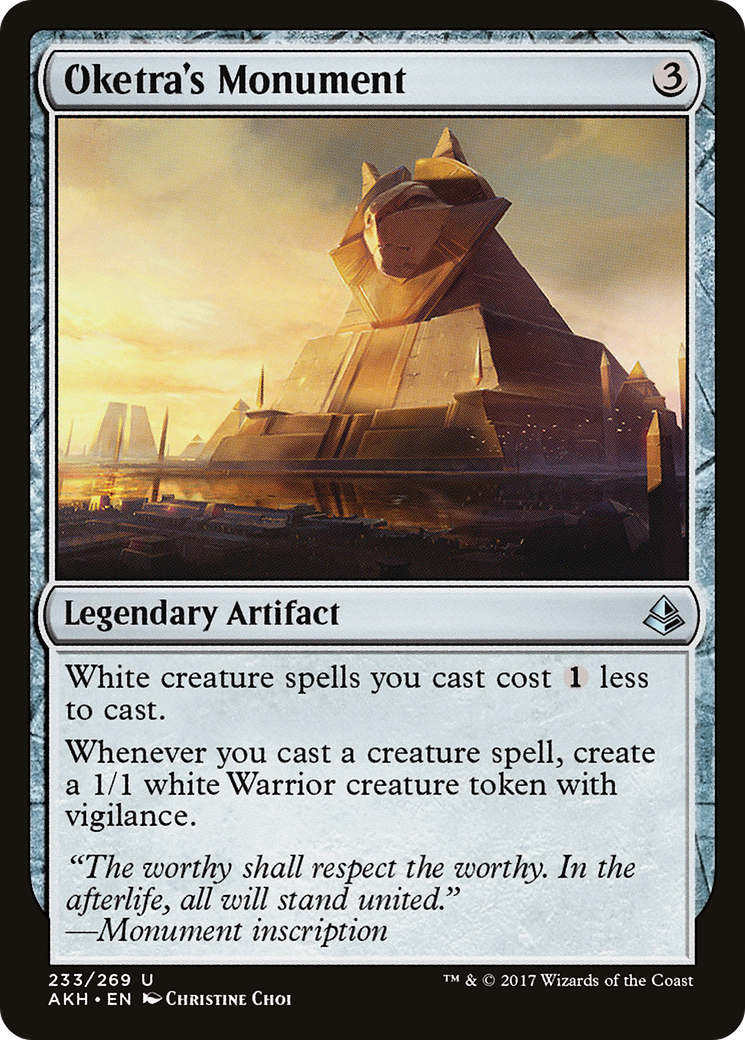 Oketra's Monument (AKH-233) (Foil)