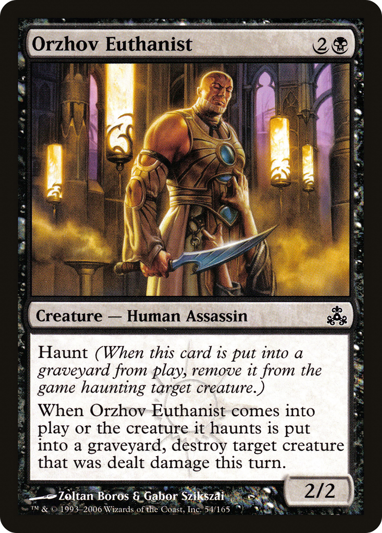 Orzhov Euthanist (GPT-054) (Foil)