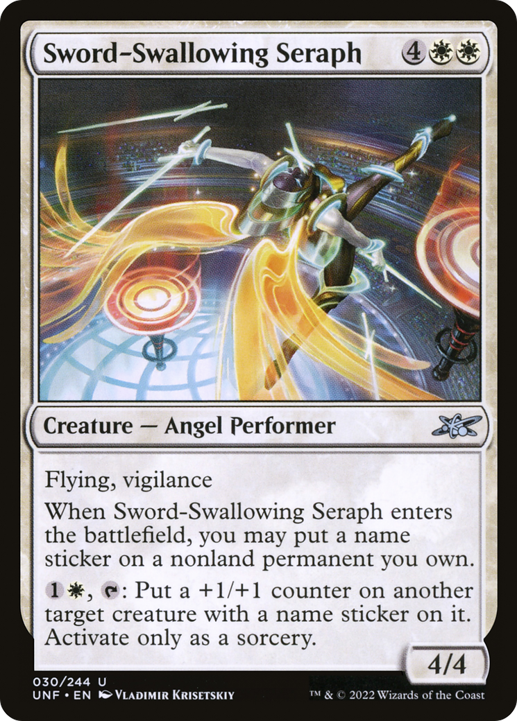 Sword-Swallowing Seraph (UNF-030)