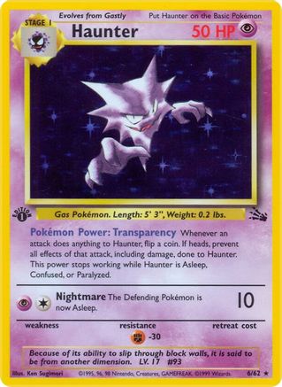 Haunter (6) (FO-006) (Unlimited Holofoil)