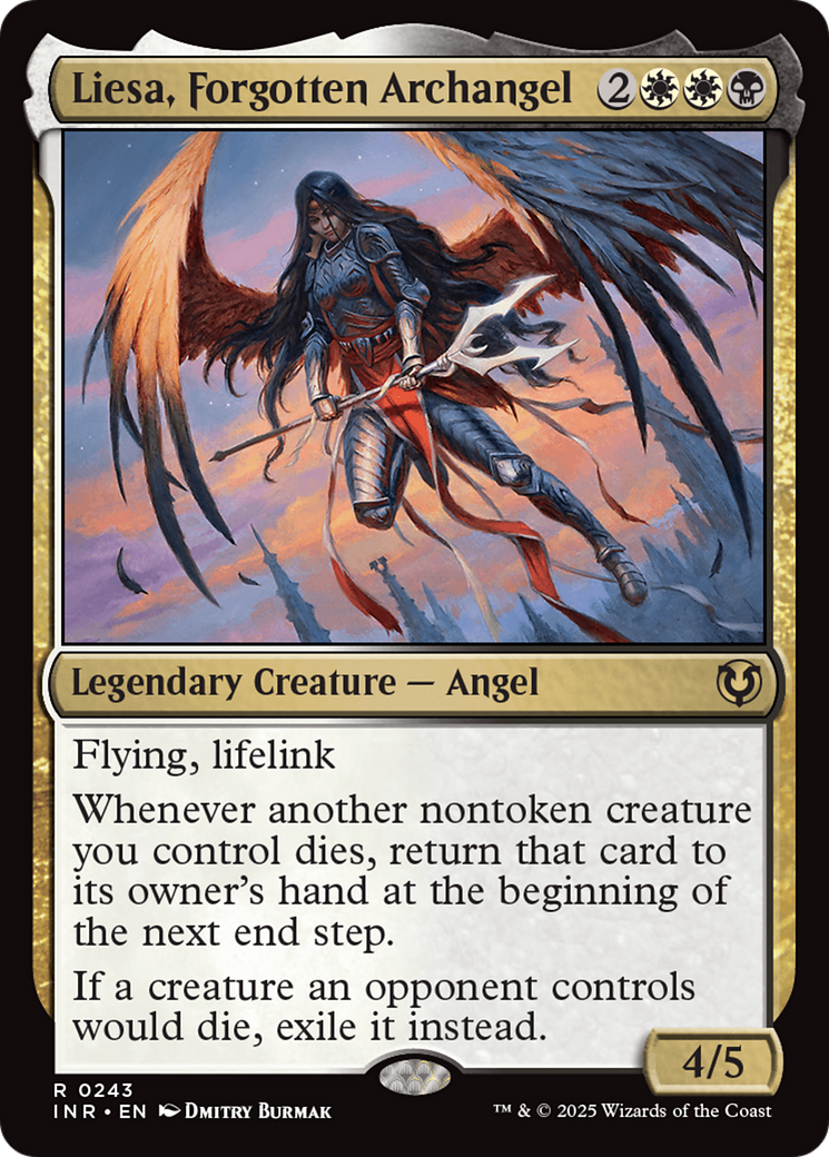 Liesa, Forgotten Archangel (INR-243) (Foil)