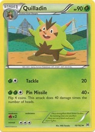 Quilladin (BKT-010) (Reverse Holofoil)