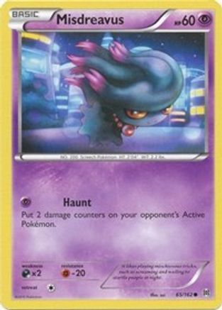 Misdreavus (BKT-065) (Reverse Holofoil)
